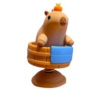 zwxqe Cartoon Car Dashboard Bubblehead, Driving Safety Dashboard Decoration, Capybara Dashboard Bobblehead | Dashboard Spring Bobble Head Figurine, Adorable Car Dashboard Companion for Vehicles Suvs