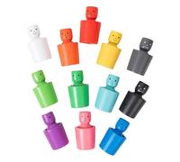 zwxqe Color Matching Toys - 12 Pieces Wooden Educational, Learning Activities Cup Color Sorting Game Learning Toys Playset for Home Kindergarten Daycare Classroom Durable Early