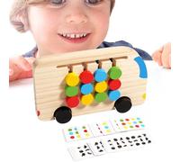 zwxqe Color Sorting Toys - Color Shape Sorting Toy Set,Toddler Educational Game | for 3+ Years Old Boys Girls Home Classroom Kindergarten Playroom Travel Birthday Christmas