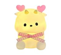 zwxqe Cute Night Light, Little Dragon LED Nightlight for Kids' Room, Soft Silicone Bedside Cartoon Night Light, Portable Nursery Lamp for Toddler and Children Bedroom