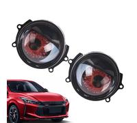 zwxqe Devil Eyes Light | LED Dynamic Devil Eye Headlights | Car & Motorcycle Compatible, Red, 12V, Weather-Resistant