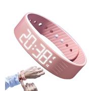 zwxqe Digital Watch with Alarm | Digital Watch with Vibrating Alarm,Anti-Snooze Cool Gadgets Clock Smartwatch for Heavy Sleepers Bedroom Travel Sports School Outdoor Work
