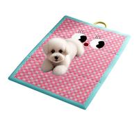 zwxqe Dogs Cooling Mat Waterproof & Washable, Cooling Dog Bed Cushion Puppies, Senior Pets and Cats, Suitable for Sofas, Chairs, Living Rooms, Offices, & Homes, 1.57 inches