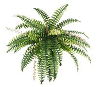 zwxqe Fake Fern Plant Outdoor | UV Resistant Artificial Fern Plant | Large Outdoor Greenery Plants, Artificial Garden Shrubs Fern, Outdoor Faux Boston Fern and Fake Fern Plant for Outdoor Use