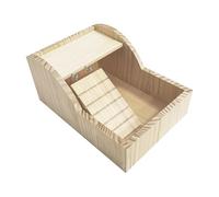 zwxqe Hamster Sandbox | With Detachable Ladder - Hamster Sand | For Home Hygiene Wellness Enrichment Comfort Cage Pet Care Lifestyle Activity
