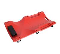 zwxqe Mechanic Roller Cart, Under Car Rolling, 36 Inch Wheeled Trolley, Non Slip Soundproof Base, Heavy Duty Vehicle Maintenance Tool for Oil Change and Engine Repair