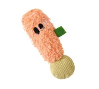zwxqe Plush Squeaky Dog Toys, Punctuation Shaped Squeaky Dog Toy, Indestructible Chew Plaything, Cat Sleeping Companion for Cocker Spaniel and Large Pup Teething