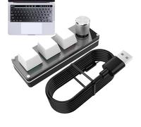 zwxqe Programmable Keypad - Keypad Programming for Work,Game Keyboard for Men Women Adults Business Office Home Travel