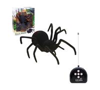 zwxqe Remote Control Spider Realistic Spider Toy Electric Spider Prank Funny Gag Toys Halloween Joke Props Scary Toy Spider Realistic Prank Remote Control Gag Interactive Spider Toy
