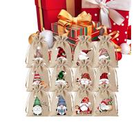 zwxqe Small Burlap Bags - 12 Pack Reusable Drawstring Pouches for Eco Friendly Wrapping, Rustic Fabric with Tight Closure, Gift Storage Sacks for Halloween Holiday Wedding Party, 4x6 Inches