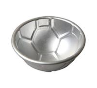 zwxqe Soccer Ball Aluminum Baking Pan,3.14in Novelty Sports Football Shape Cake Pan Bath Mold | Cake Baking Tray Aluminum Cake Mold Pastry Mould for Dessert Pudding Cake