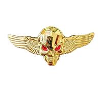 zwxqe Stylish Automotive Emblem, Fashionable Car Badges Stickers, 3d Car Metal Body Sticker | 3d Skull Alloy Metal Car Sticker, Car Styling Stickers Accessories for Car Motorcycle
