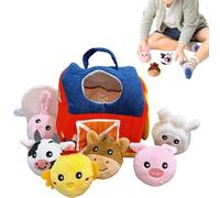 zwxqe Toddler Fishing Game | Cloth Fishing Toy with Stacking Cups | Learning Activities for Preschool Recognition Practice Parent-child Interaction Classroom Home Travel Car