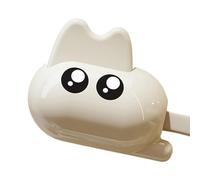 zwxqe Toothbrush Head Protector Cartoon Toothbrush Protective Cap, White | Dust-proof storage for electric toothbrush heads when travelling and holidays