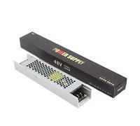 ZWXYKQBXG 48V Magnetic Suction lamp LED Dedicated Ultra-Thin Power Supply 48v100w200w300w Long Strip Ultra-Thin Constant Voltage Aluminum Shell Power Supply
