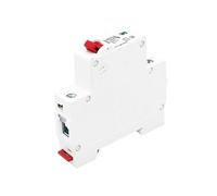 ZWXYKQBXG DZ47 1P 500V Solar Mini Circuit DC Breaker Battery Switch 6A/10A/16A/32A/50A/63A Din Rail Mount Breaking Capacity 4KA(50A)