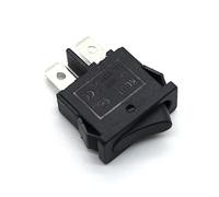 ZWXYKQBXG Switch 10pcs/lot CD1-110 2Pin 250V 6A Boat Switch -in SPST ON Off Rocer Position NO/Off Small Instrument Power Switch 10x22mm Red -(KCD1-110 Black lid)