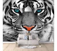 ZWYHYP 3D Wallpaper Murals Tiger Wall Posters Photo Wall Murals 3D Wall Stickers Effect Decoration Wallpaper Boys Girls for Bedroom Living Room 400cm×280cm