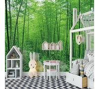 ZWYHYP Photo Wallpaper Living Room Bamboo 3D Photo Wallpaper Mural Non-Woven 3D Wallpaper Paste Living Room The Wall for Bedroom Mural Border 150cm×105cm