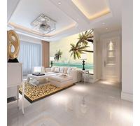 ZWYHYP Photo Wallpaper Living Room sea 3D Photo Wallpaper Mural Non-Woven 3D Wallpaper Paste Living Room The Wall for Bedroom Mural Border 400cm×280cm