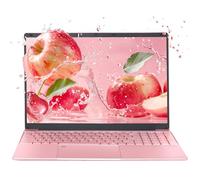 ZWYING 15.6" Laptop Computer for Work and Study, 16GB RAM 256GB SSD, Full HD 1080P IPS Display, Win 11 Pro, Fingerprint Reader, Backlit Keyboard, Rose Pink（16G+256GB）