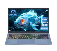 ZWYING 17.3" FHD Laptop, 4-Cores in tel Core i5-1038NG7(Up to 3.8GHz), 16GB RAM 1TB SSD Traditional Laptop, Win 11 Business Computer,Type-C,BT5.0,6000Mah, Wi-Fi6,HDMI,Backlit Keyboard (16G+1TB)
