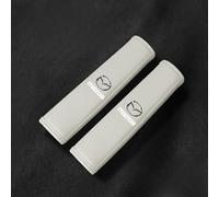 ZWYQF 2Pcs Seat Belt Pads for Mazda MX-5 MX5 RF ND NC NB NA 1989-2023, Harness Strap Covers Shoulder Comfort Protector Padding Cushions Soft Durable Auto Accessories,White