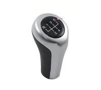 ZWYUEEO for BMW 1 3 5 6 Series E30 E32 E34 E36 E38 E39 E46 E53 E60 E63 E83 E84 E90 E91 Car 5 6 Speed Gear Stick Shift Knob Gear Shift Knob Lever Stick(Silver 5-Speed)