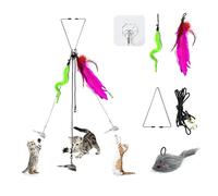 ZWZNBL 1 Set Self-Play Hanging Door Cat Mouse Toys Interactive Cat Toy Automatic Tease Cat Toy Hunting Exercise Kittens Toys for Kittens to Exercise