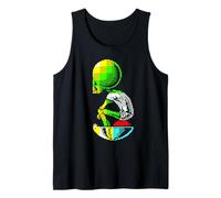 ZX Spectrum Dan Dare Mekon 8-bit 1980s Retro Gaming Tank Top