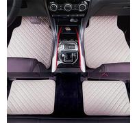 ZXAJDWNU 4 Pieces Car Floor Mats For Mini Hatch Cooper S (III) 2013-2018 Hatch 5-door, Tailored Leather Front Rear Row Floor Liners All-Weather Wear-Resistant Protection Carpet Interior Accessories
