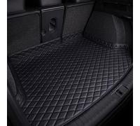 ZXAJDWNU Car Boot Liner For Ford Mustang Mach-E 2021 2022 2023, Custom Leather Trunk Cargo Tray Protector Liners Pads With Raised Edges Waterproof Anti-Slip Carpets Interior Accessories,B/Black