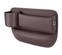 ZXAJDWNU Car Leather Cup Holder Gap Bag For BMW Z4 Z4M E85 E86 E89 G29 E52 20i 30i M40i, Adjustable Gap Filler Multifunctional Seat Storage Box Console Side Pocket With Cup Holder Accessories
