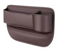 ZXAJDWNU Car Leather Cup Holder Gap Bag For BMW Z4 Z4M E85 E86 E89 G29 E52 20i 30i M40i, Adjustable Gap Filler Multifunctional Seat Storage Box Console Side Pocket With Cup Holder Accessories