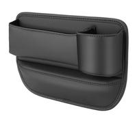 ZXAJDWNU Car Leather Cup Holder Gap Bag For BMW Z4 Z4M E85 E86 E89 G29 E52 20i 30i M40i, Adjustable Gap Filler Multifunctional Seat Storage Box Console Side Pocket With Cup Holder Accessories