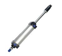 ZXAOMMBEA 32 40 50 Adjustable Stroke Aluminum Alloy Double Acting Piston Tools Standard Air Pneumatic Cylinder(Stroke 100-50mm,Bore 50mm)