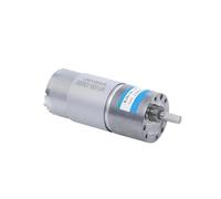 ZXAOMMBEA JGB37-555 Max 35kg.cm High Torque 7-960rpm Slow Speed DC Gear Electric Motor Engine 1Pcs(107RPM-12V,Motor with bracket)