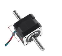 ZXAOMMBEA Linear Stepper Motor Non-Captive NEMA17 34mm with Tr8 Lead Screw(T8 0.4cm Lead,300mm lead screw)