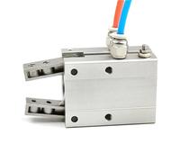 ZXAOMMBEA MHC2 10D 16D 20D 25D 32D Double Acting Pneumatic Gripper SMC Type Angular Style Aluminium Clamps Air Cylinder(MHC2-10D)