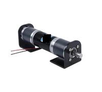 ZXAOMMBEA Synchronous Motor 32mm Planetary Reducer 32GP-31ZY Dual Shaft 12V 24V Adjustable Speed Can CW CCW DC Motors(12v Only Motor,8MM 16RPM)