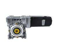 ZXAOMMBEA Worm Gear Reducer NMRV040 Backlash 8~10 Arcmin HS40 Gearbox(In 400w Servo Motor,HS40 Ratio 10)