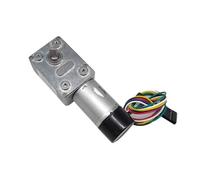 ZXAOMMBEA ZGY370EC DC Motor with Hall Encoder 11PPR JGY370 Encode DC12V Worm Gear High Torque 5-200rpm 1Pcs(260-12V)