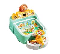 Zxarunas Board Games Small Pinball Machine Electronic Table top Arcade Games for Home with Music Desktop Toy Shooting Game Machine Gift Chess Sets(Color C)