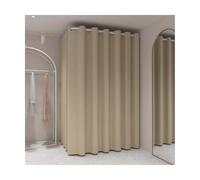 Zxarunas dressing room Clothing Store Fitting Room Simple Mobile Dressing Room L-shaped Changing Room Wall-mounted Locker Room For Store And Home fitting room