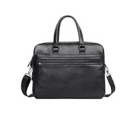 Zxarunas Leather Briefcase for Men Laptop Crossbody Shoulder Messenger Bag Attache Case for Business Travel Work Lawyer messenger bags