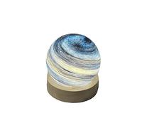 ZxbingUK-2025 Nightstand Lamps Bedside Lamp Bedroom Table Creative Planet Night Starry Sky Romantic Ambient Light USB Charging Adjustable