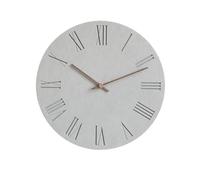 ZxbingUK-2025 Wall Clock Minimalist Nordic Wall Clock Silent Operation Battery Powered Highly Practical(Light gray style C)