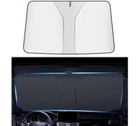 ZXBL Car Front Windscreen Sun Shade For Skoda Kodiaq 2024 2025,Foldable Auto Inside Windshield Sun Visor Protector Anti-UV Sun Shade,B