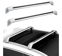 ZXBL Car Roof Rack for Jeep Liberty KK 2008-2011 2012, Side Bars Cross Rails Roof Rack Luggage Carrier Top Roof Rails Rack Bar Baggage Luggage Carrier,Silver SY