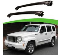 ZXBL Car Roof Rack for Jeep Liberty KK 2008-2012, Side Bars Cross Rails Roof Rack Luggage Carrier Top Roof Rails Rack Bar Baggage Luggage Carrier